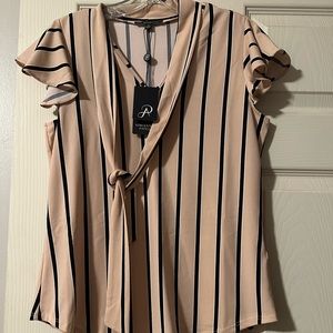 NEW with tags. Dress shirt. Size Small